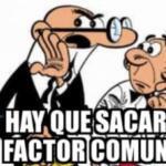 Cómo sacar factor común de un polinomio