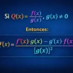 Derivada de una fracción. Cómo calcularla paso a paso