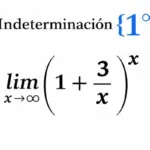 Indeterminación \(1^{\infty}\). Métodos y ejercicios
