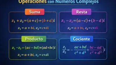 operaciones de números complejos