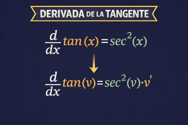 Derivada de la tangente