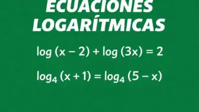 Ecuaciones logarítmicas