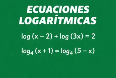 Ecuaciones logarítmicas
