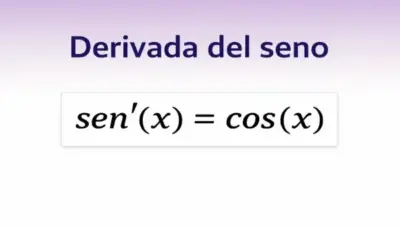 derivada del seno