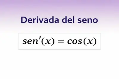 derivada del seno