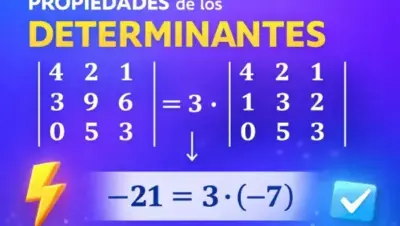 propiedades de los determinantes ejemplo