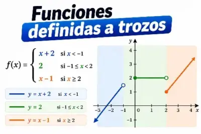 Funciones definidas a trozos