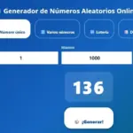 Generador de números aleatorios 🎲