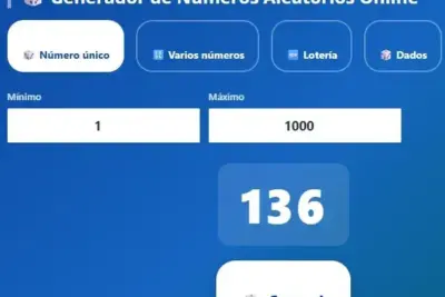 Generador de números aleatorios