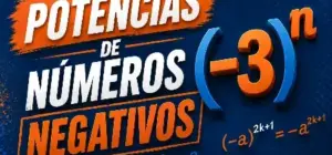 Potencias de números negativos