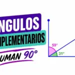 Ángulos complementarios 📐: qué son y cómo calcularlos