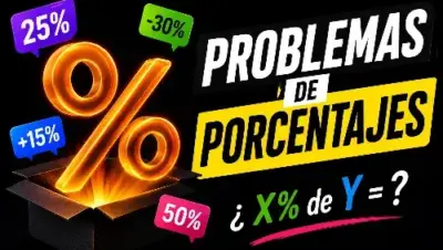 problemas de porcentajes