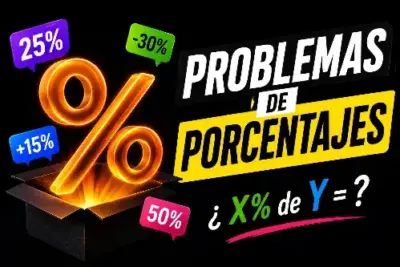 problemas de porcentajes