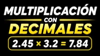 multiplicación con decimales