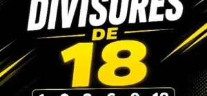 divisores de 18