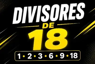 divisores de 18