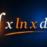 Integral xlnx. Solución por integración por partes