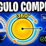 Ángulo completo 📐 y radianes