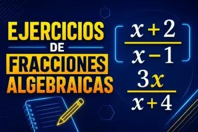 ejercicios de fracciones algebraicas