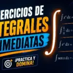 Ejercicios interactivos de integrales inmediatas