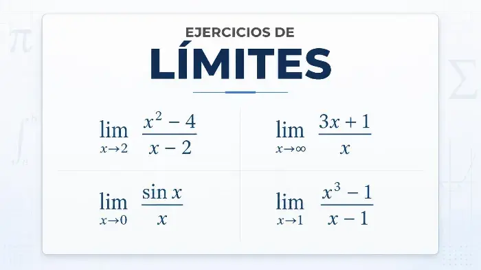 Ejercicios de límites