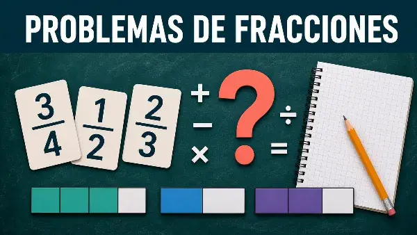 problemas de fracciones