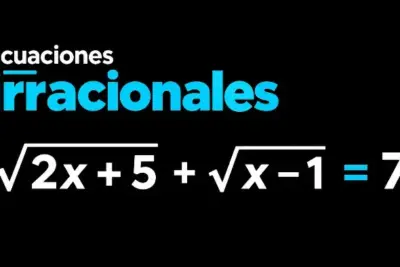 ejemplo de ecuación irracional