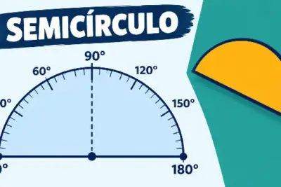 Imagen visual de un semicírculo