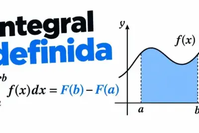 Integral definida, área bajo la curva