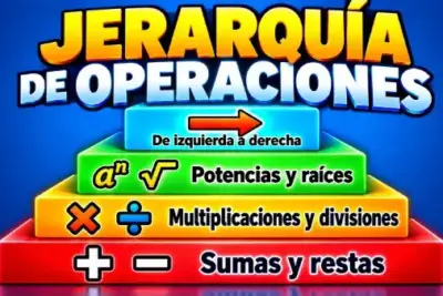 Orden de la jerarquía de operaciones