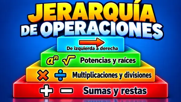 Orden de la jerarquía de operaciones