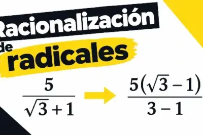 Ejemplo de racionalización de radicales