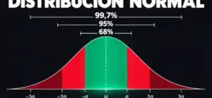 Campana de Gauss en la distribución normal