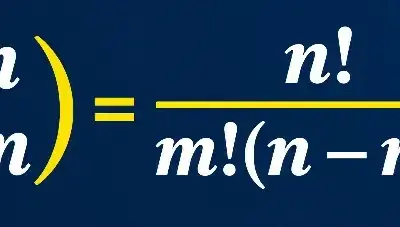 fórmula de los números combinatorios